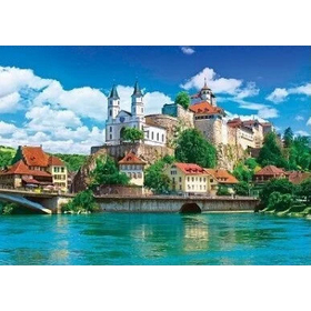 Пазл Замок Аарбург Швейцария 1500 элементов