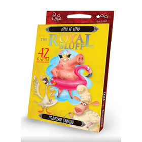 Игра ВЕРЮ НЕ ВЕРЮ - ПОДЛОЖИ СВИНЬЮ The Royal Bluff RBL-01-02
