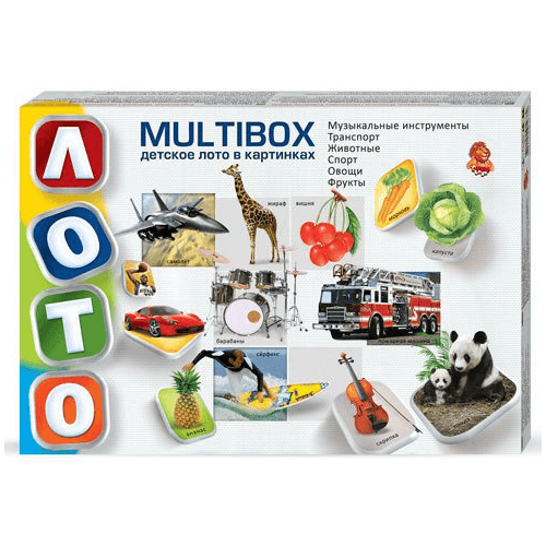 Детское лото MULTIBOX