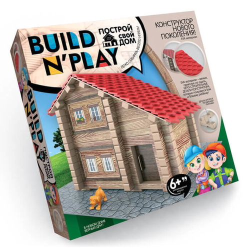 Конструктор собери свой ДОМ серии BUILD N'PLAY
