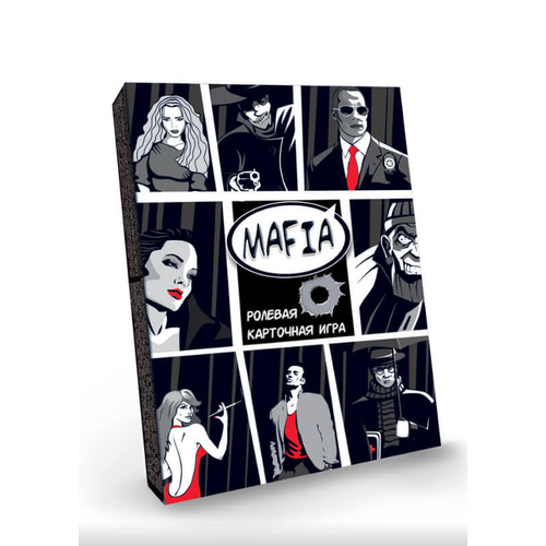 Игра МАФИЯ мини ролевая карточная