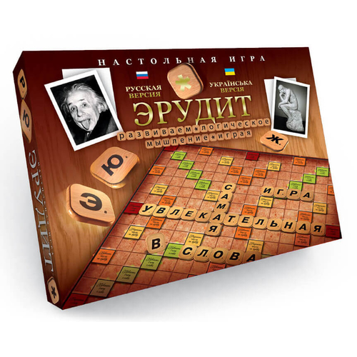 Игра Эрудит купить для детей старше 8 лет