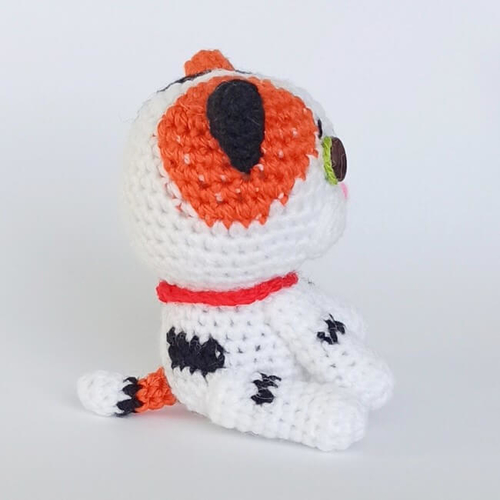 Вязаный Котенок игрушка