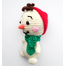 Вязаная игрушка СНЕГОВИК НОВОГОДНИЙ купить